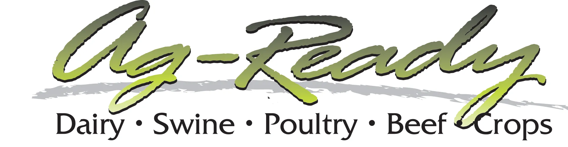 Ag-Ready mark: dairy, swine, poultry, beef, crops