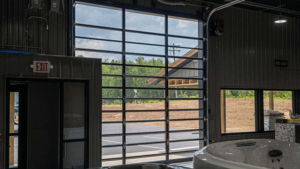 Ultraclear Full Vision Glass Garage Doors by American Garage Door Supply