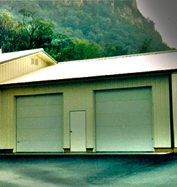 insulated washbay garage door